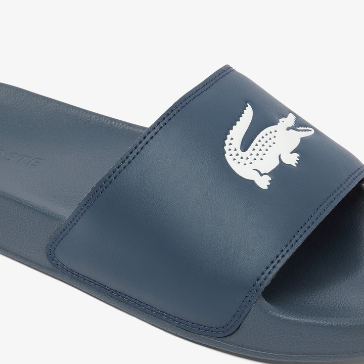 LACOSTE SERVE SLIDE - NAVY/WHITE
