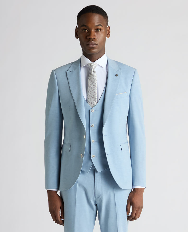 REMUS UOMO 12703 JACKET - SKY BLUE