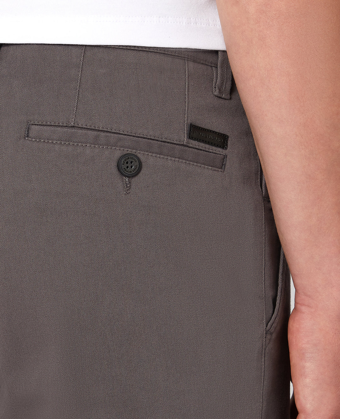 REMUS UOMO SLIM ELDON CHINO - GREY