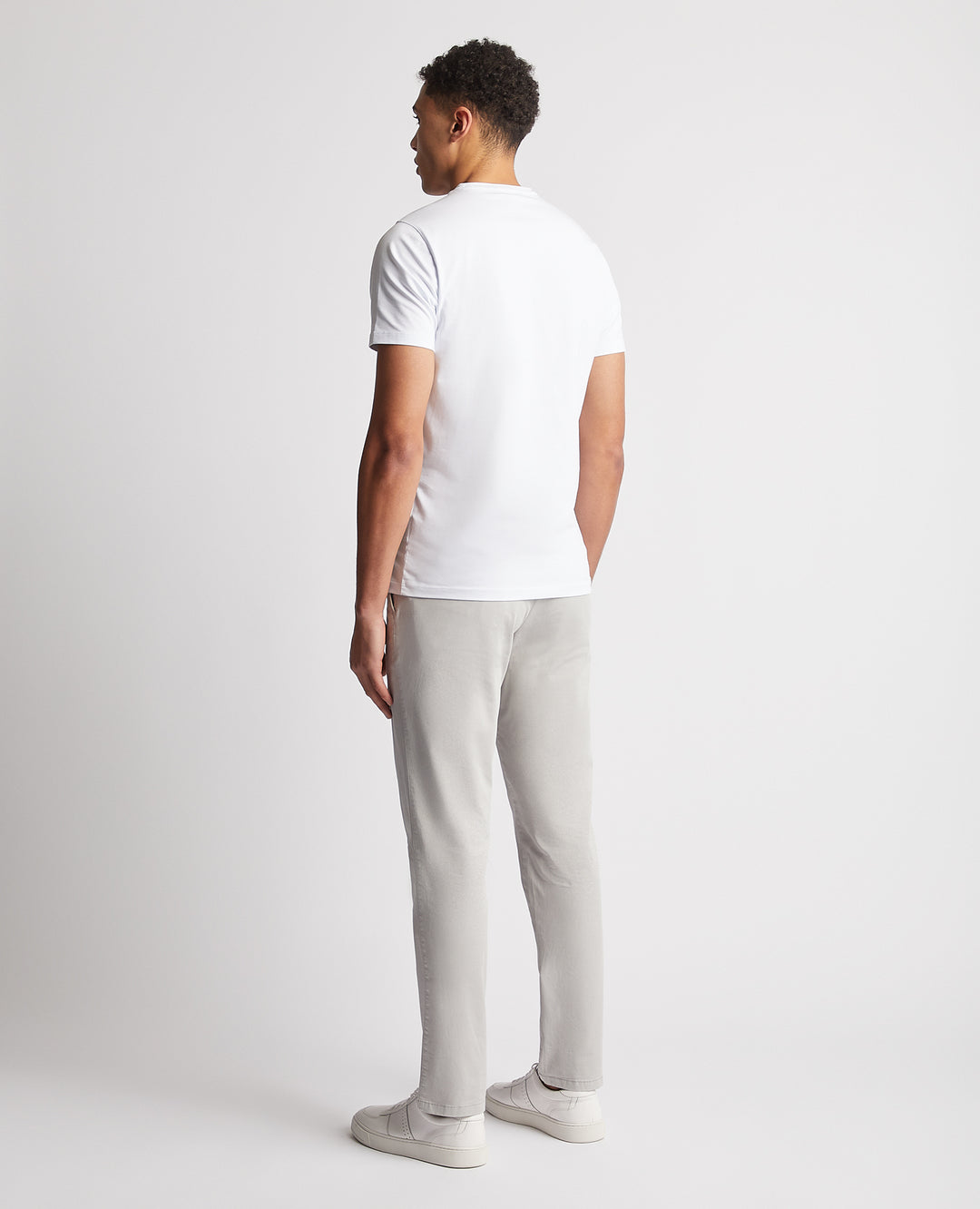 REMUS UOMO EMILIO CHINO - LIGHT GREY