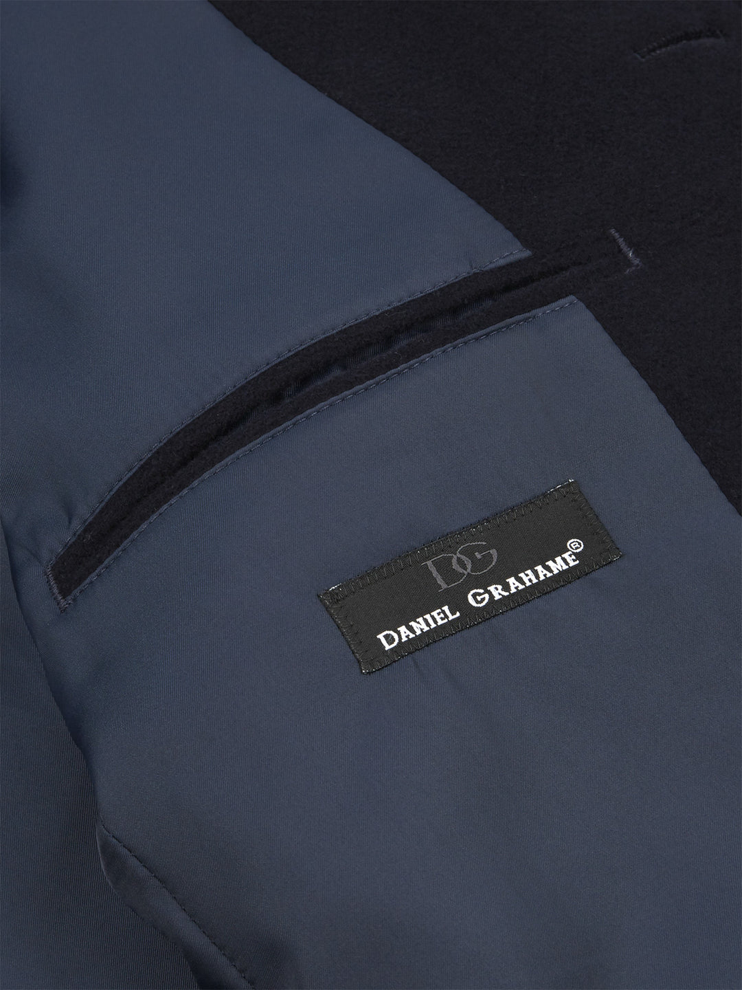 DG WATSON OVERCOAT NAVY 28