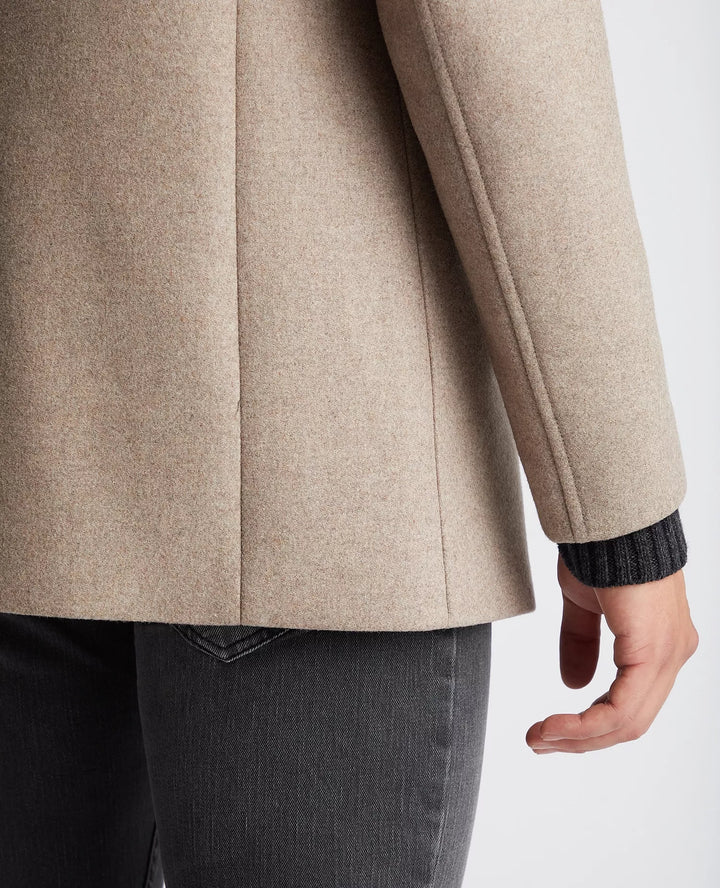 REMUS UOMO 90374 JONAH OVERCOAT - 96 TAUPE