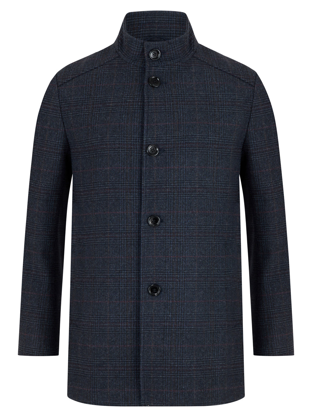 DANIEL GRAHAME WATSON CHECK OVERCOAT