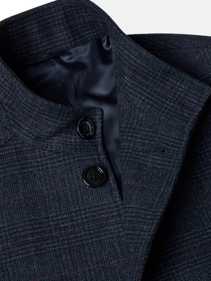 DANIEL GRAHAME WATSON CHECK OVERCOAT