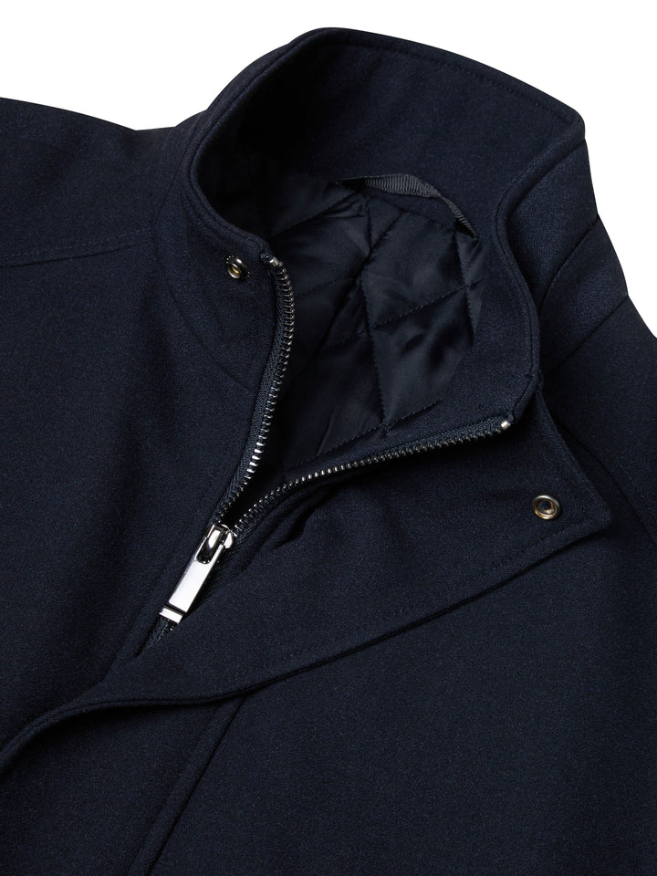 DG BARRETT OVERCOAT NAVY 78