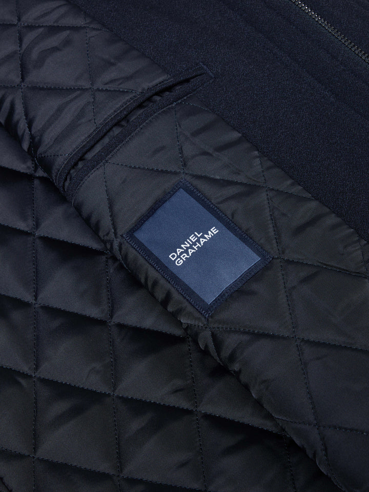 DG BARRETT OVERCOAT NAVY 78