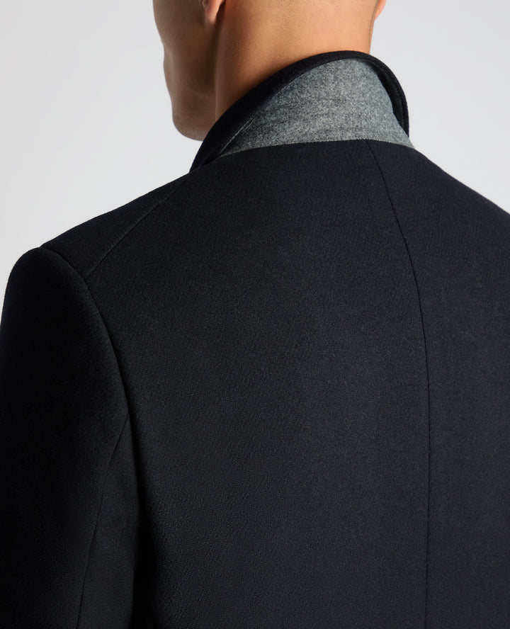 REMUS UOMO KAYDEN OVERCOAT - 79 NAVY