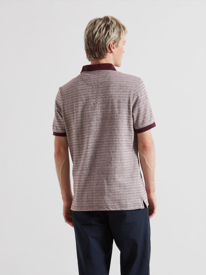 FARAH COTHAM SS POLO - BORDEAUX