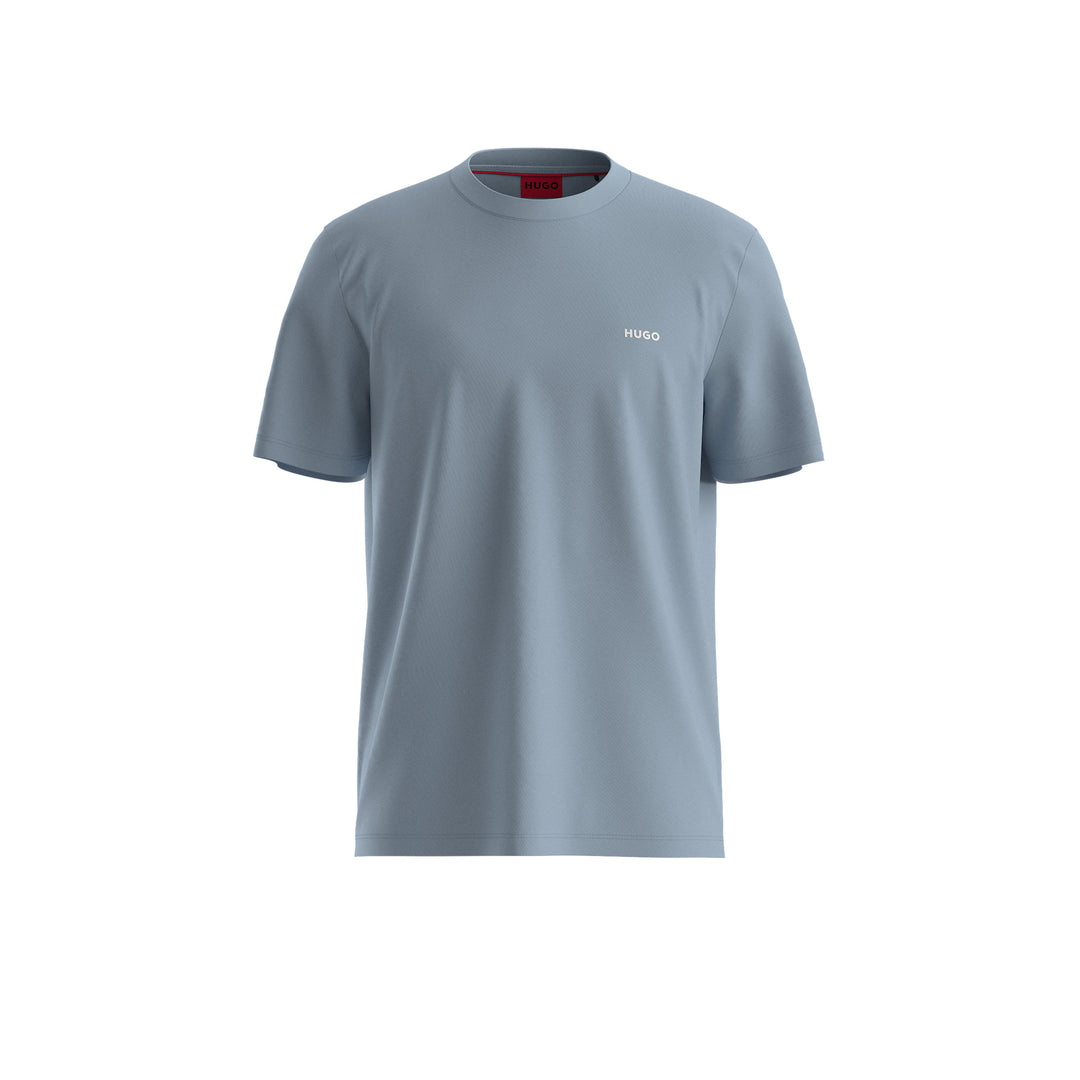 HUGO DERO222 TEE - 483 OPEN BLUE