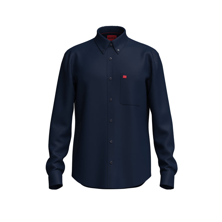 HUGO EVITO SHIRT - 406 DARK BLUE