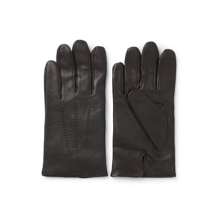 BOSS HAINZ-ME LEATHER GLOVES - MEDIUM BR