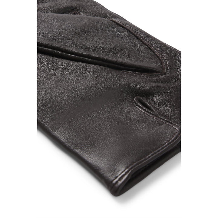 BOSS HAINZ-ME LEATHER GLOVES - MEDIUM BR