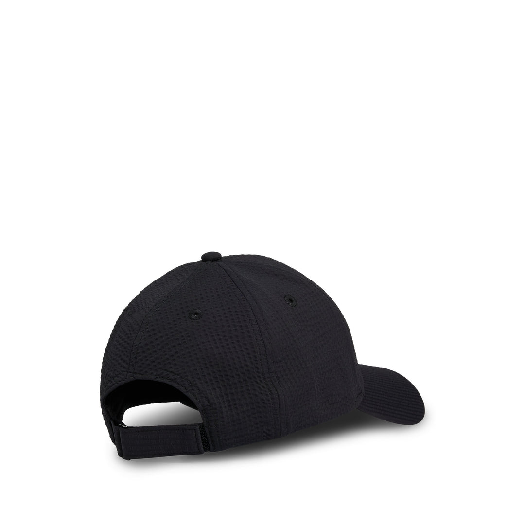 BOSS ZED-SEERSUCKER CAP - 001 BLACK