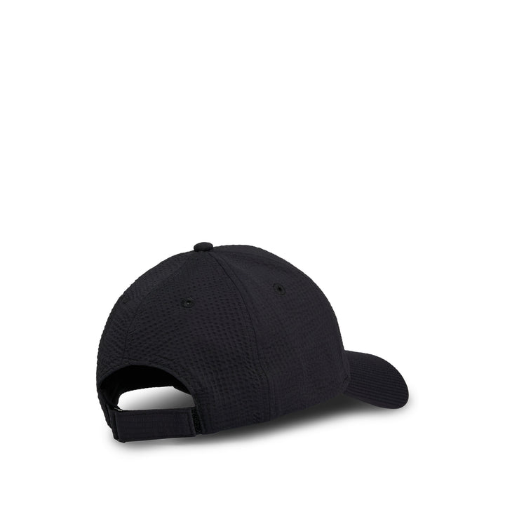 BOSS ZED-SEERSUCKER CAP - 001 BLACK