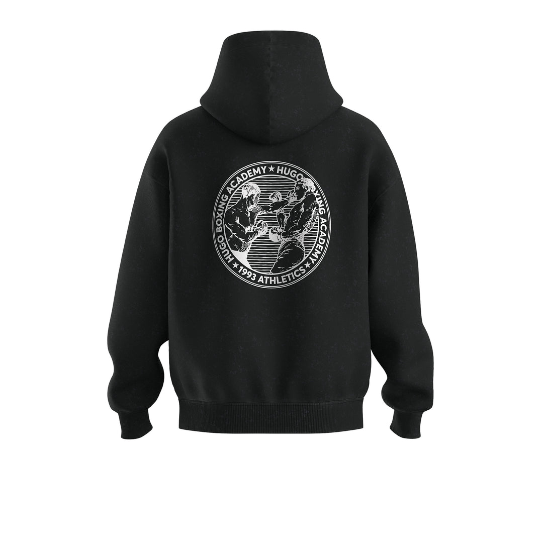 HUGO DUWRESTIE HOODIE - 001 BLACK