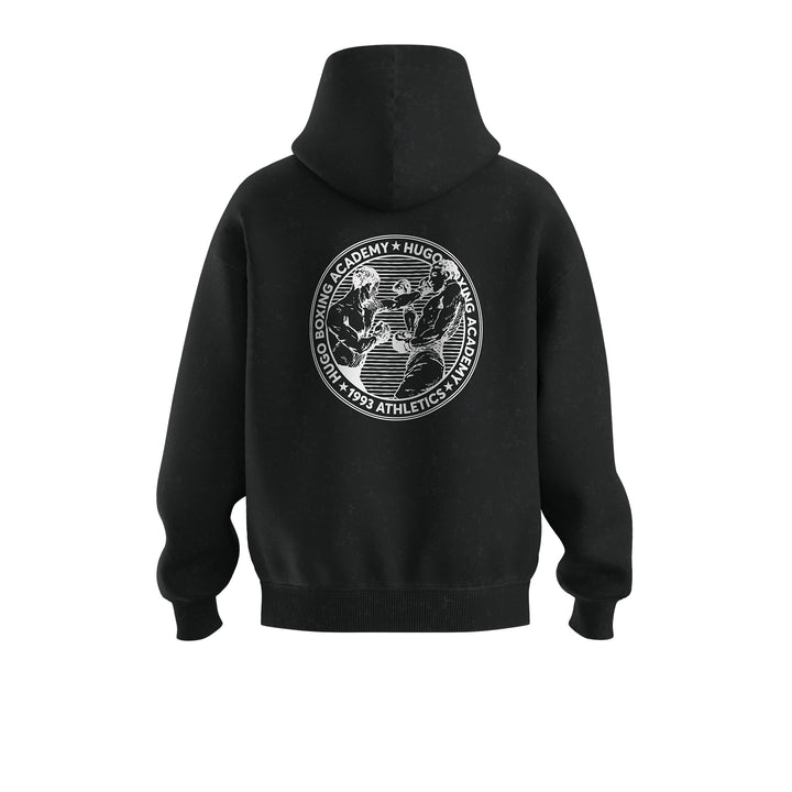HUGO DUWRESTIE HOODIE - 001 BLACK