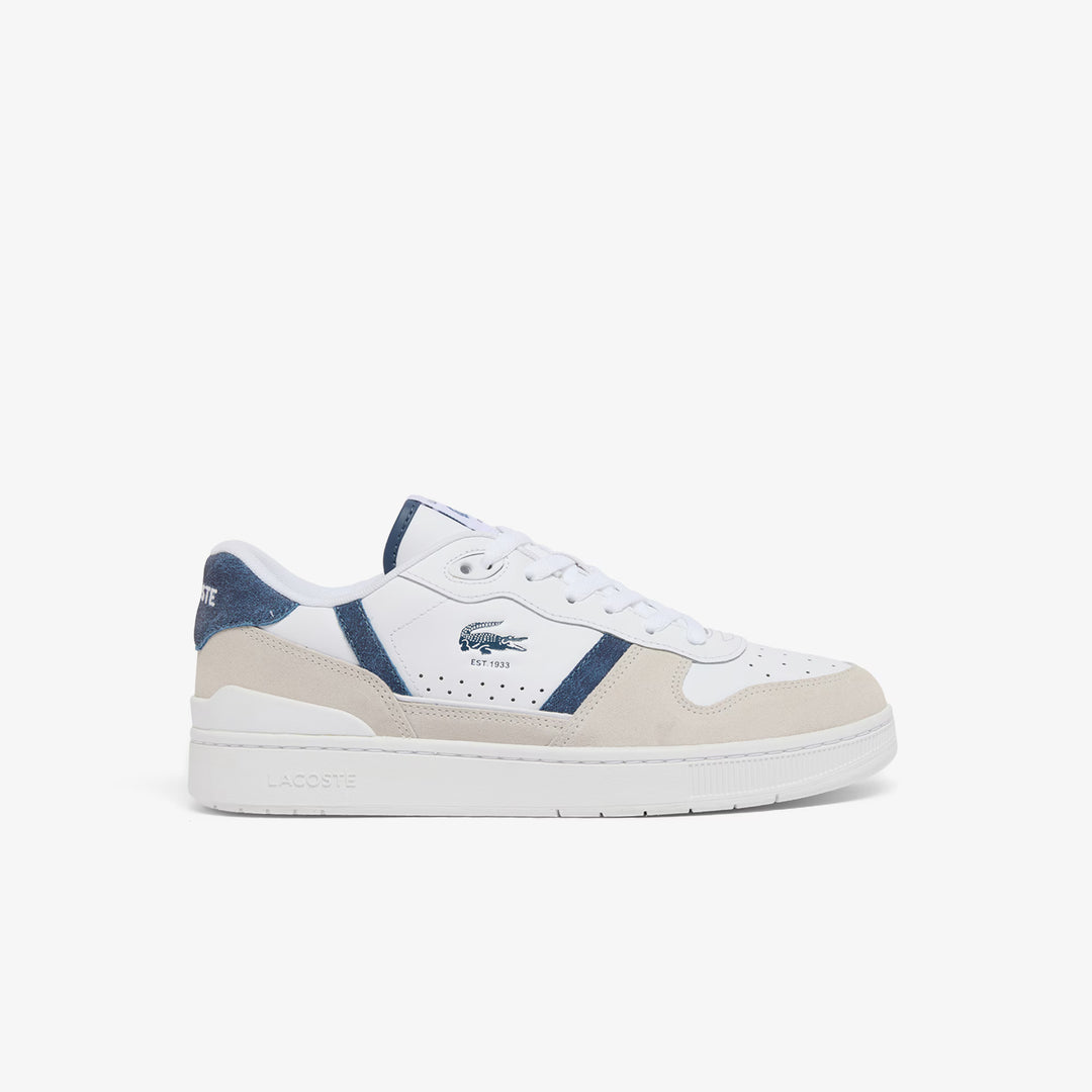 LACOSTE T-CLIP SNEAKER - WHITE/BLUE