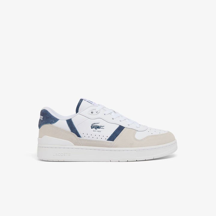 LACOSTE T-CLIP SNEAKER - WHITE/BLUE