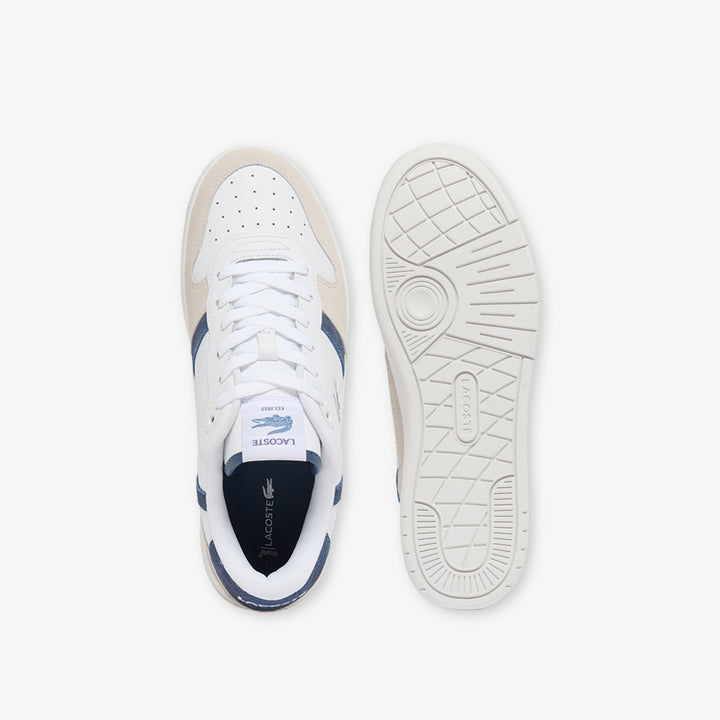LACOSTE T-CLIP SNEAKER - WHITE/BLUE