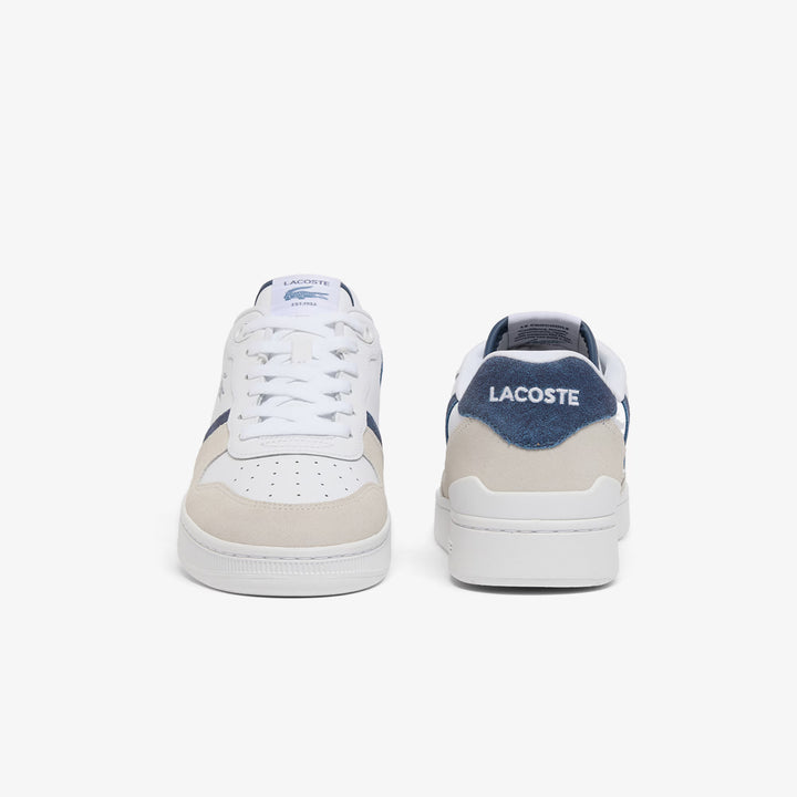 LACOSTE T-CLIP SNEAKER - WHITE/BLUE