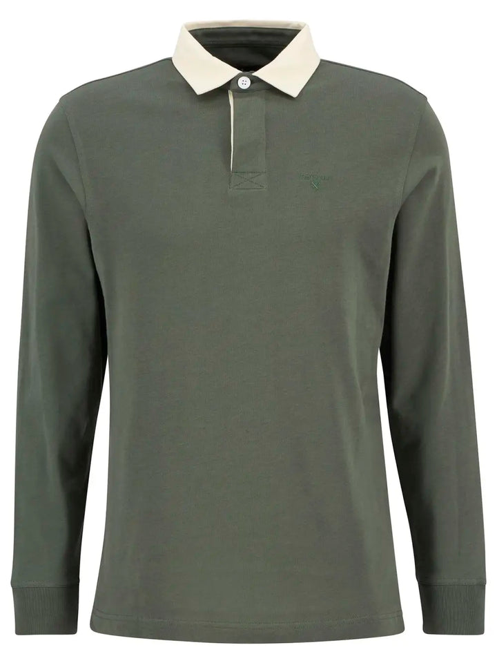 BARBOUR HOWTOWN RUGBY SHIRT - THYME