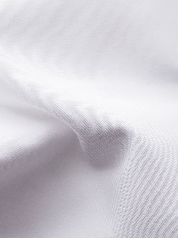 ETON SLIM WHITE PLISSÉ WING COLLAR SHIRT