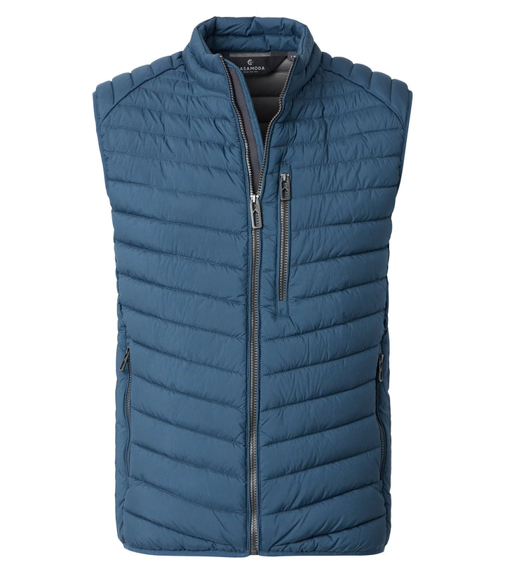 CASA MODA LIGHT WEIGHT GILET - 146 BLUE