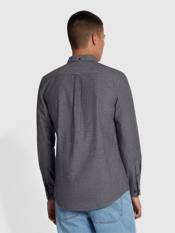 FARAH STEEN LS - GRAVEL MARL