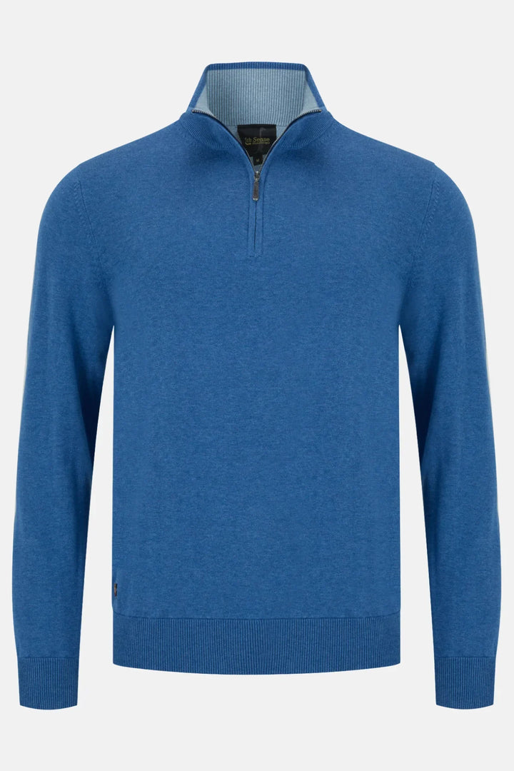 6TH SENSE RISE 1/4 ZIP - BLUE