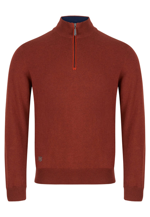 6TH SENSE HARRY 1/4 ZIP - SPICE