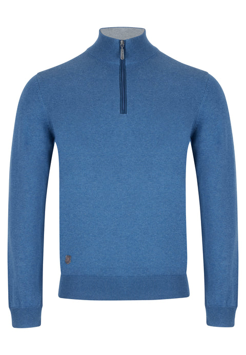 6TH SENSE HARRY 1/4 ZIP - TRUE BLUE