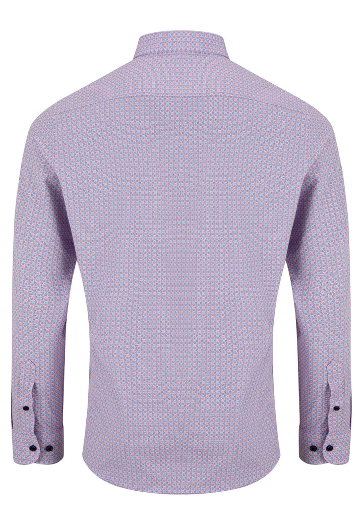 6TH SENSE LS PER SHIRT - 14 PINK/BLUE