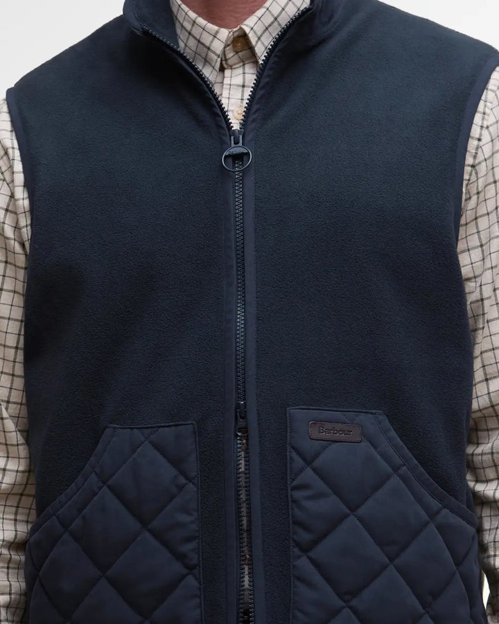 BARBOUR LOWICH FLEECE GILET - NAVY
