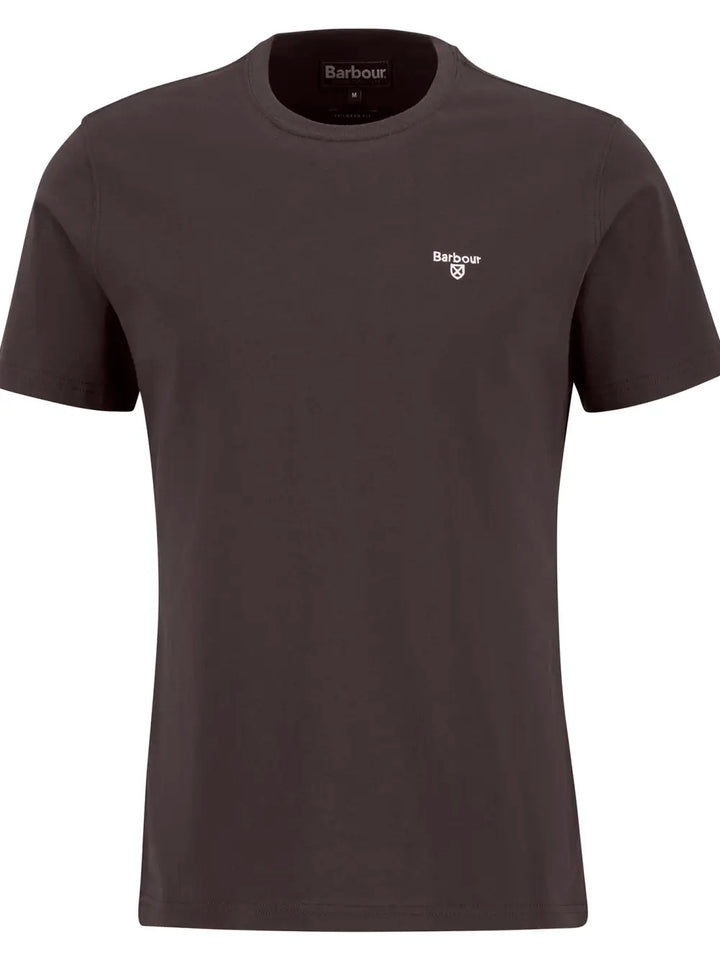 BARBOUR SPORTS TEE - DARK OAK