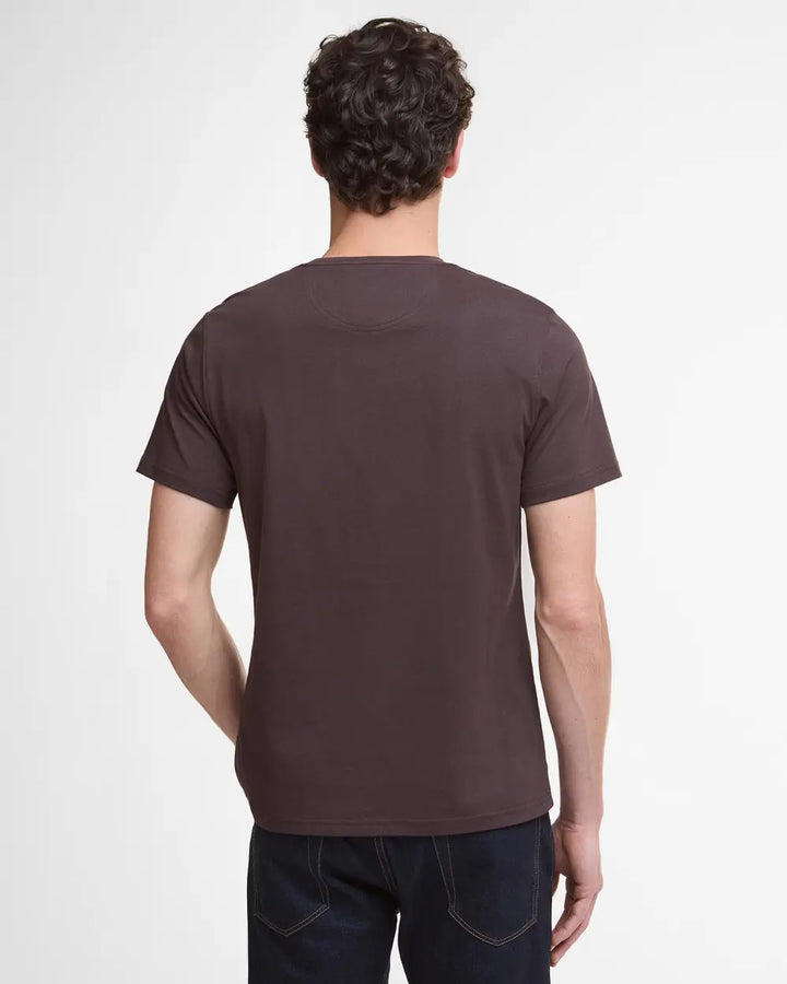 BARBOUR SPORTS TEE - DARK OAK