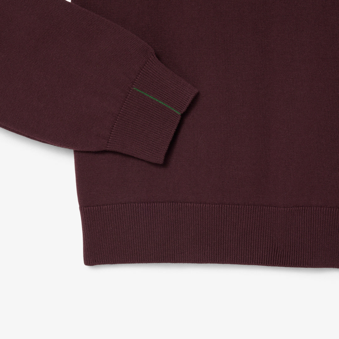 LACOSTE 1/2 ZIP KNIT - OXALIS