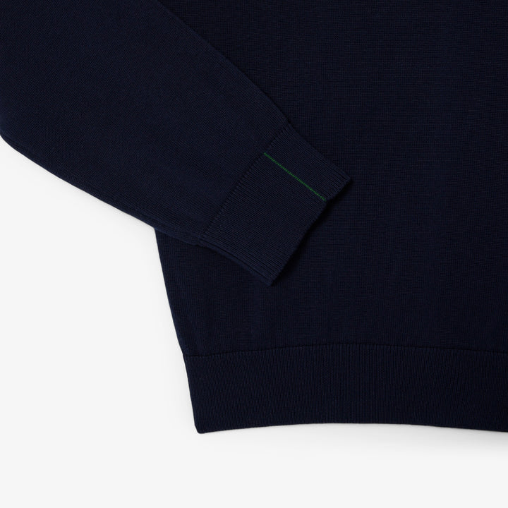 LACOSTE CREWNECK KNIT - NAVY BLUE