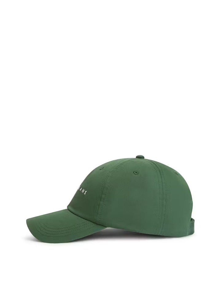 TOMMY JEANS LINEAR LOGO CAP - SHADOW PINE