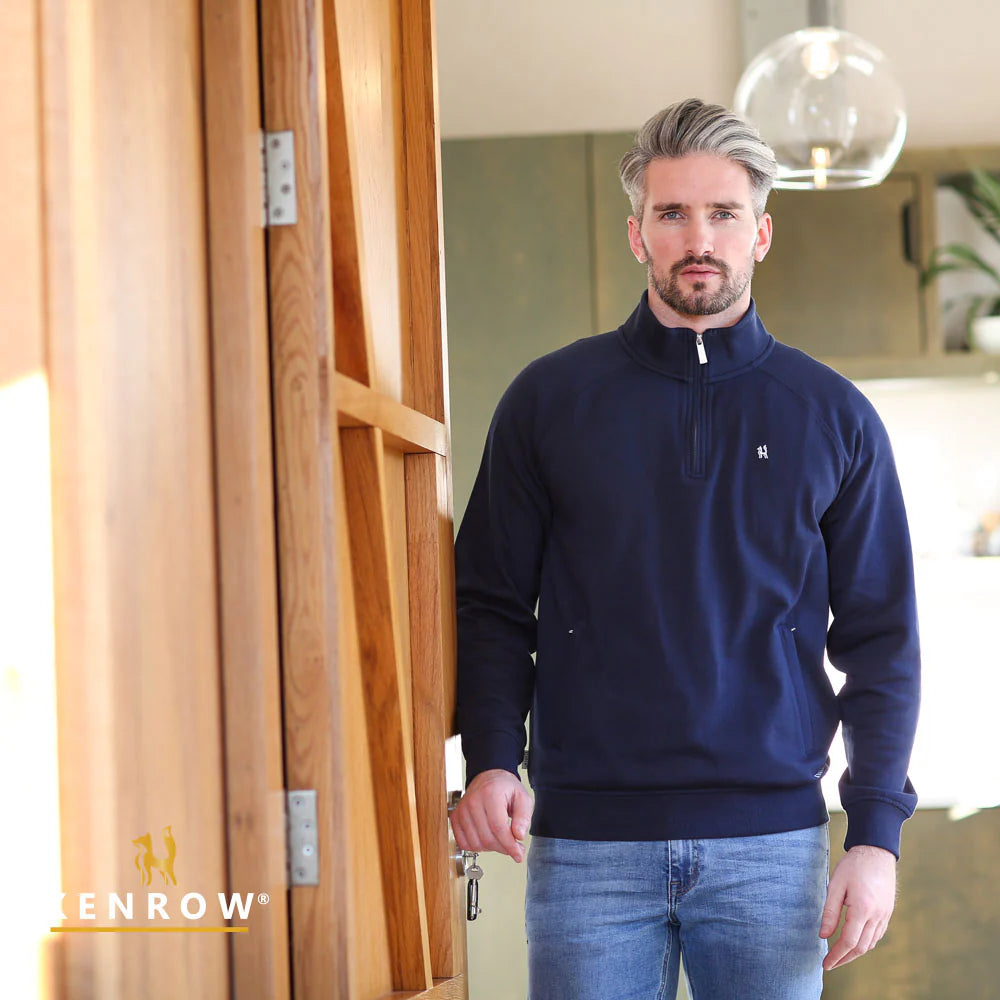 KENROW AVERY 1/2 ZIP - NAVY
