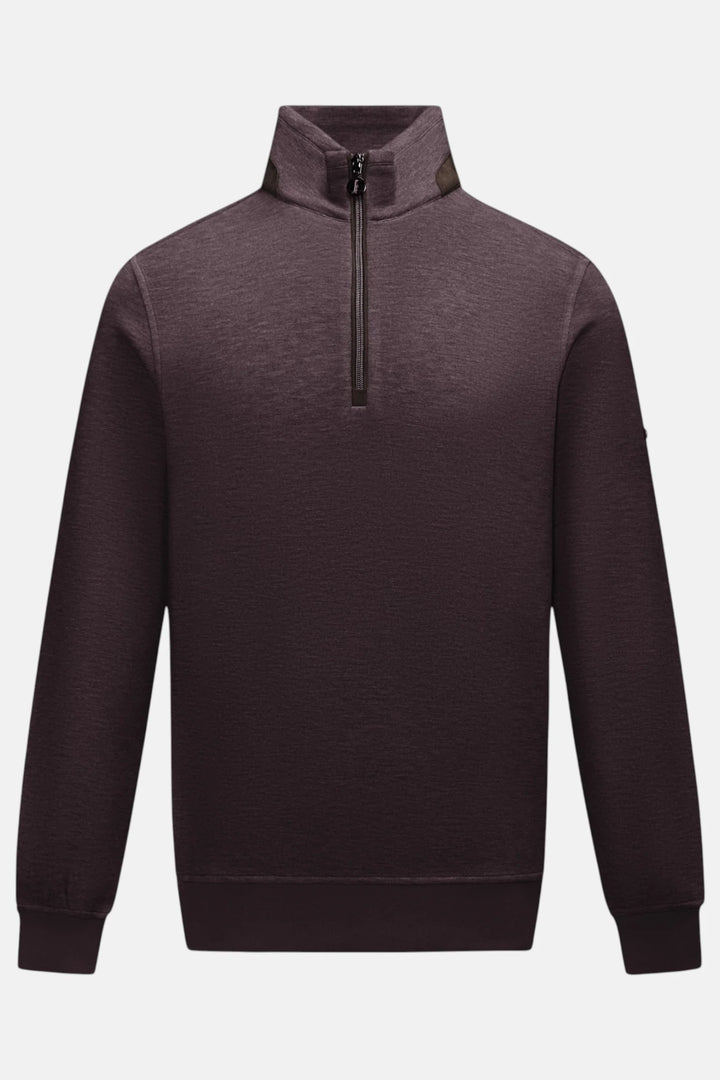 6TH SENSE AIR 1/4 ZIP - PLUM