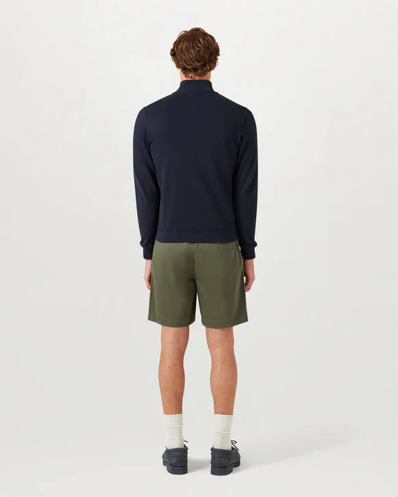BELSTAFF FULL ZIP SWEAT - DARK INK