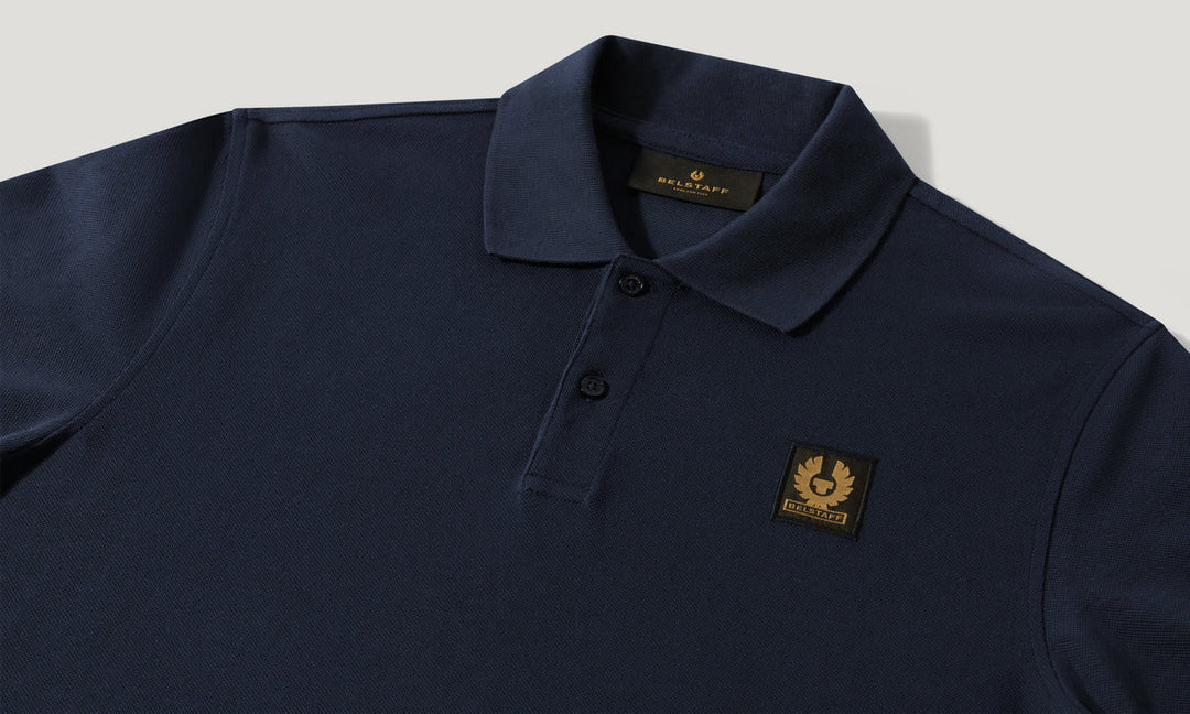 BELSTAFF POLO - DARK INK
