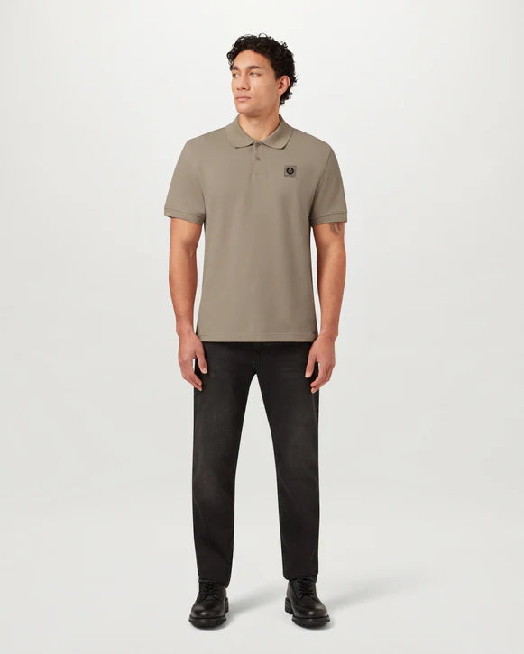 BELSTAFF POLO - DARK SAND