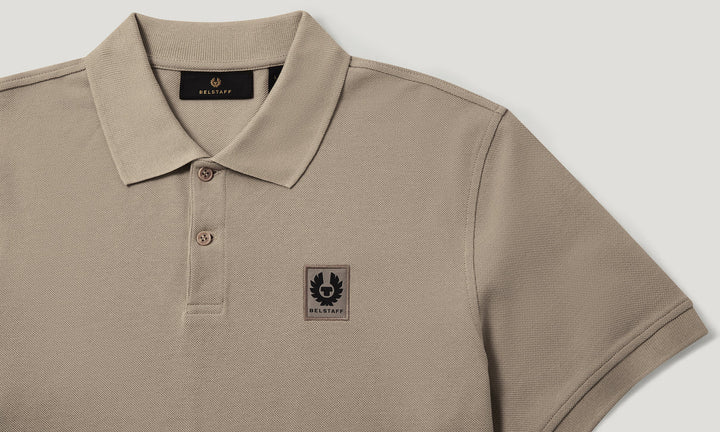 BELSTAFF POLO - DARK SAND