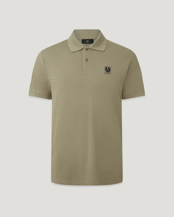 BELSTAFF POLO - FATIGUE GREEN