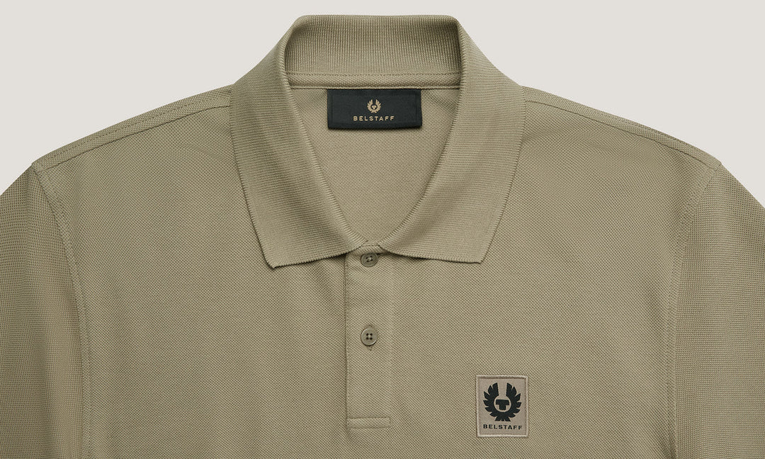 BELSTAFF POLO - FATIGUE GREEN