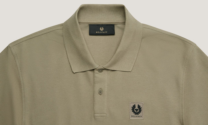 BELSTAFF POLO - FATIGUE GREEN