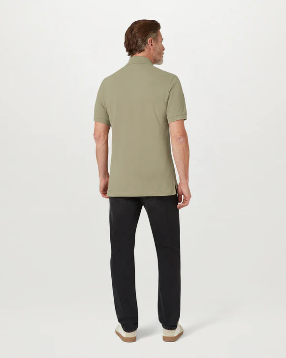 BELSTAFF POLO - FATIGUE GREEN
