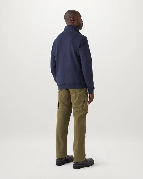 BELSTAFF 1/4 ZIP SWEAT - DARK INK