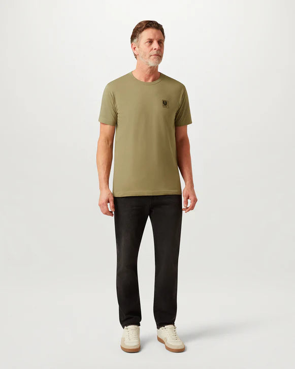 BELSTAFF T-SHIRT - FATIGUE GREEN